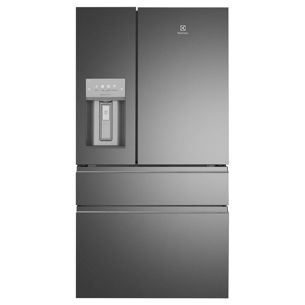 Electrolux EHE6899BA 680L Dark Stainless UltimateTaste 900 French Door Fridge - The Appliance Guys