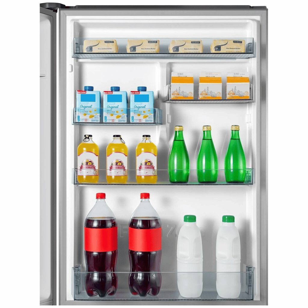 Hisense HRBM418D 417L Black Bottom Mount Fridge