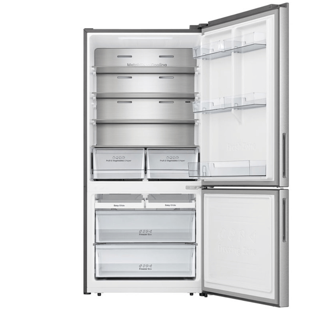 Hisense HRBM503S 503L Stainless Steel PureFlat Bottom Mount Fridge