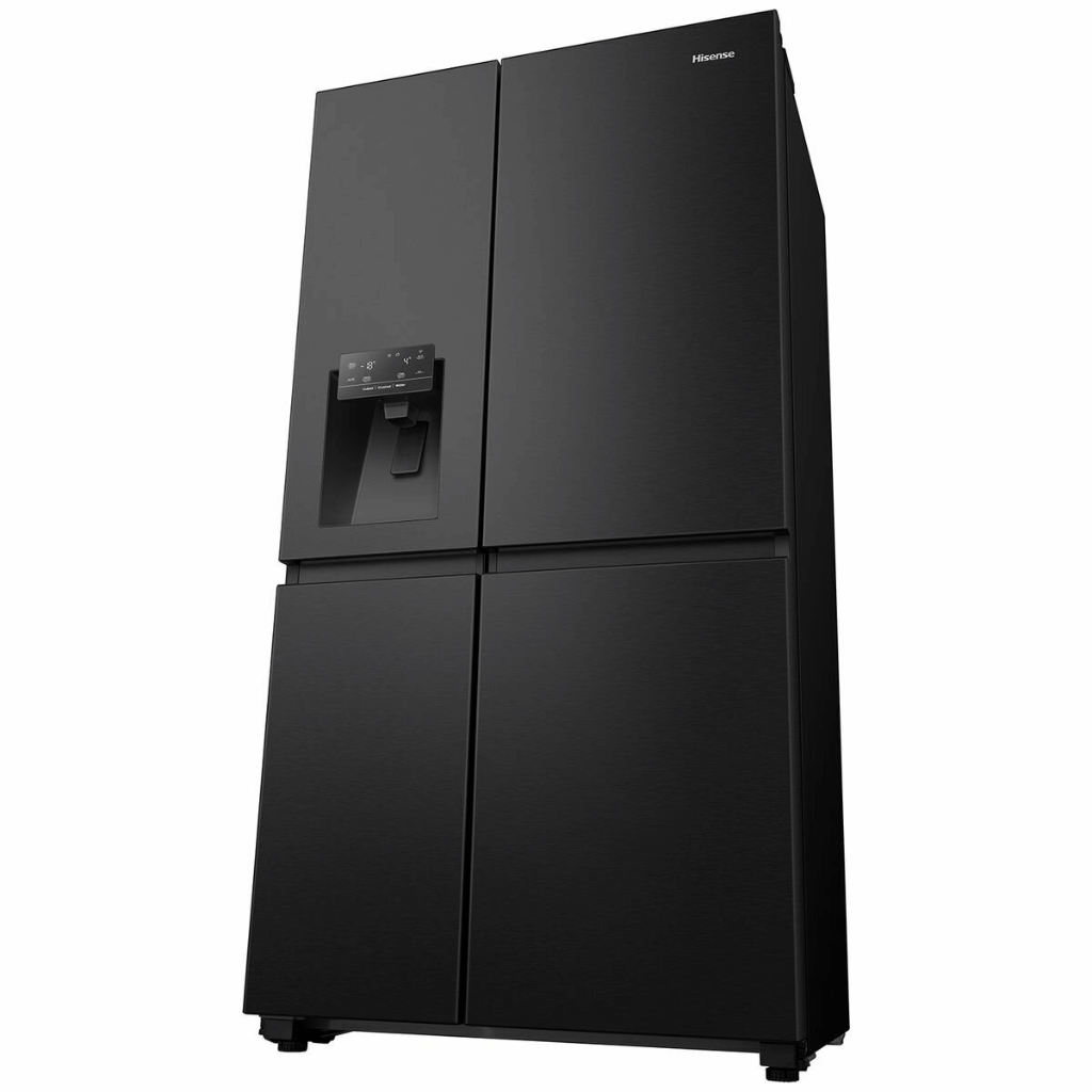 Hisense HRSBS632BW 632L Black Steel Side by Side Fridge