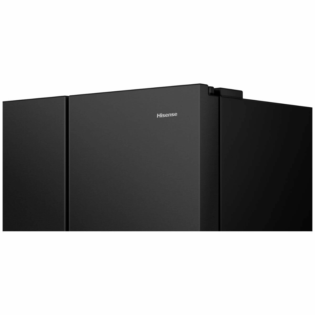 Hisense HRSBS632BW 632L Black Steel Side by Side Fridge