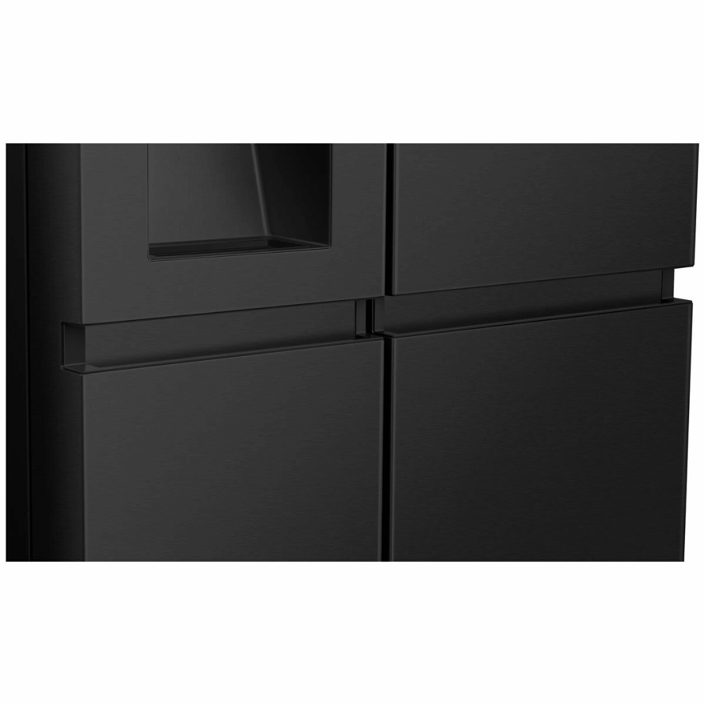 Hisense HRSBS632BW 632L Black Steel Side by Side Fridge