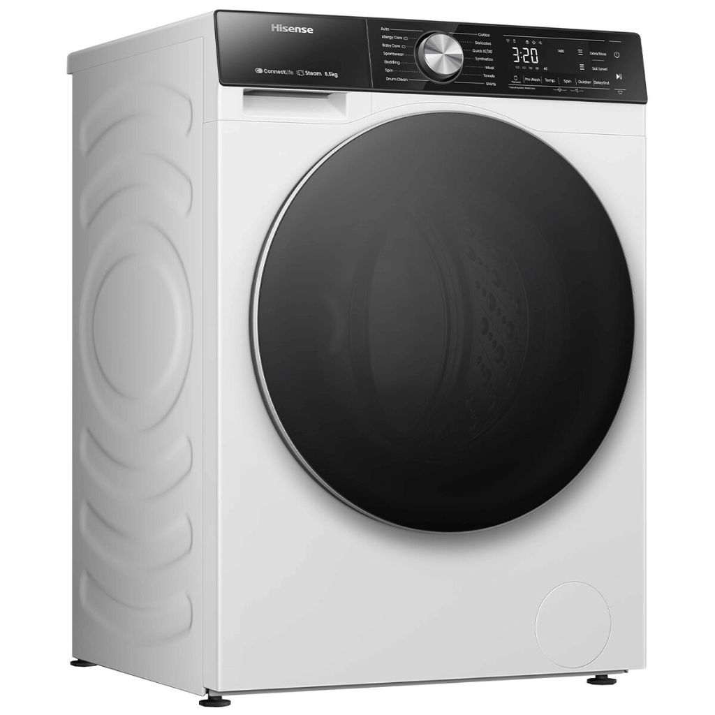 Hisense HWFS8514E White 8.5kg Front Load Washing Machine