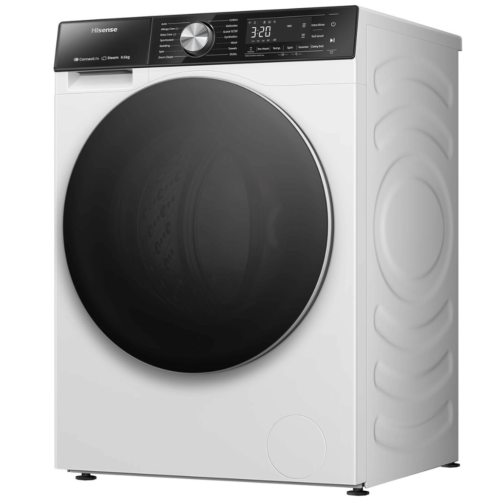 Hisense HWFS8514E White 8.5kg Front Load Washing Machine