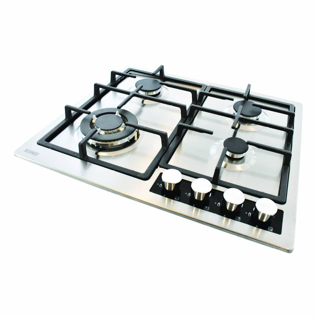 Kardi KAG60SSX3 60cm Stainless Steel Gas Cooktop - The Appliance Guys