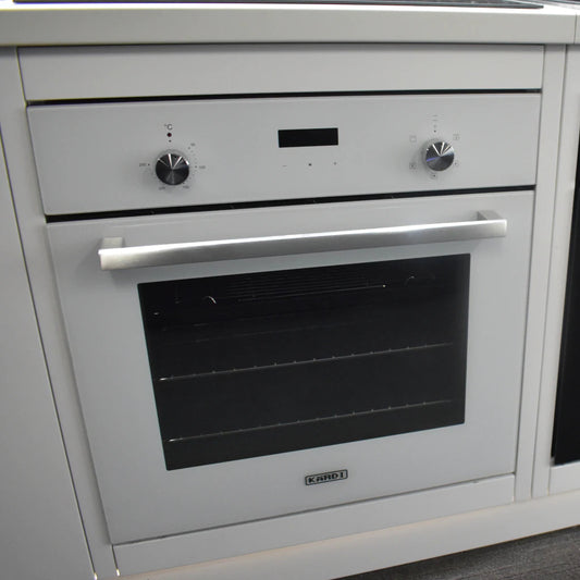 Kardi KAO5XWDT 60cm White Built-In Electric Oven - The Appliance Guys