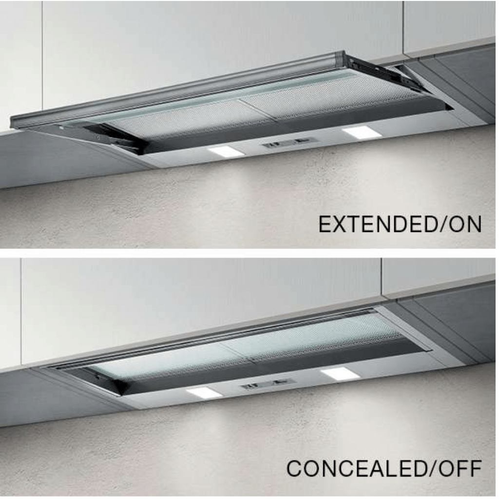 Kleenmaid RHSOG61 60cm Concealed Slideout Rangehood