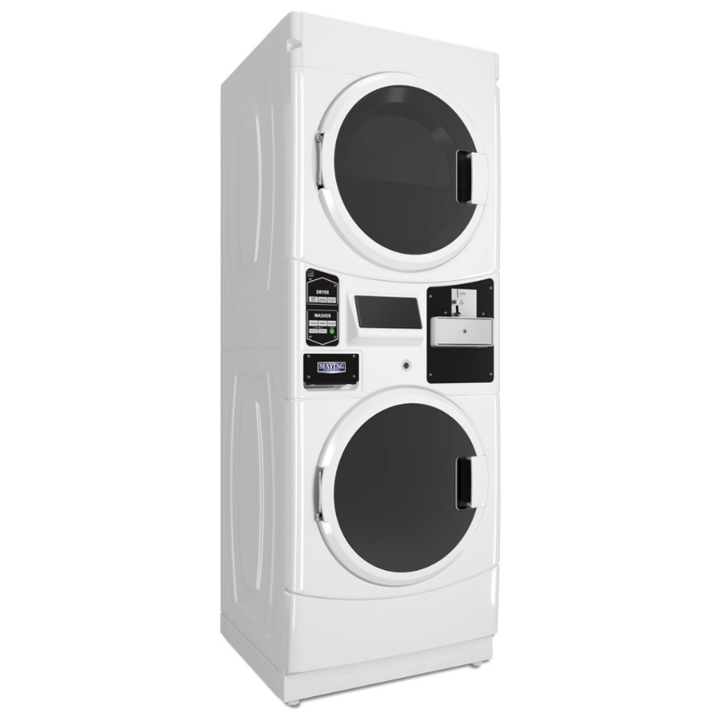 Maytag MLG22PD 9kg Coin Drop Stack Gas Washer & Dryer Combo