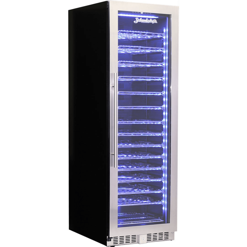 Schmick BD425W 405L Upright Glass Door Wine Refrigerator