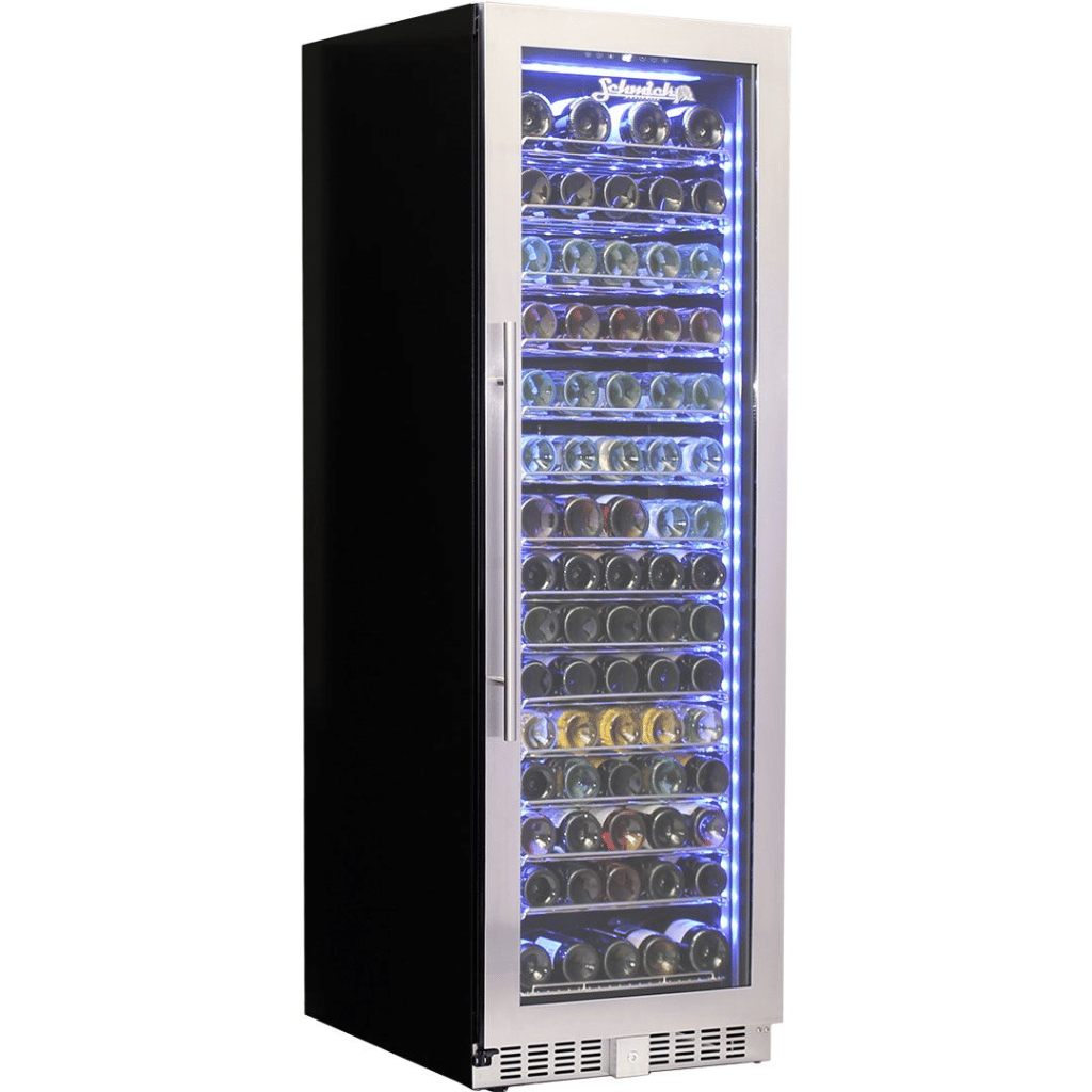 Schmick BD425W 405L Upright Glass Door Wine Refrigerator