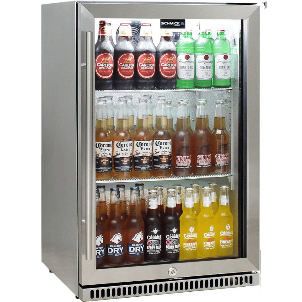 Schmick SK118R-SS 118L Stainless Steel Bar Fridge - The Appliance Guys