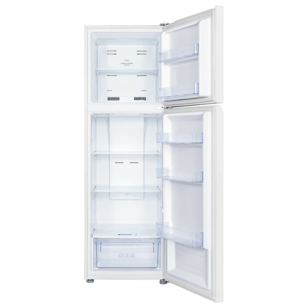 TCL P272TMW 249L White Top Mount Fridge - The Appliance Guys
