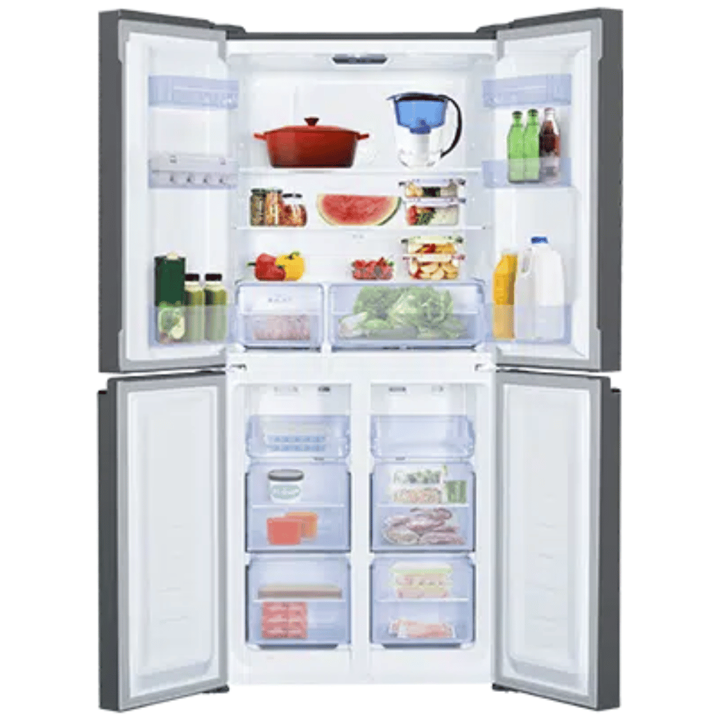 TCL P421CDN 421L Brushed Silver French Door Fridge