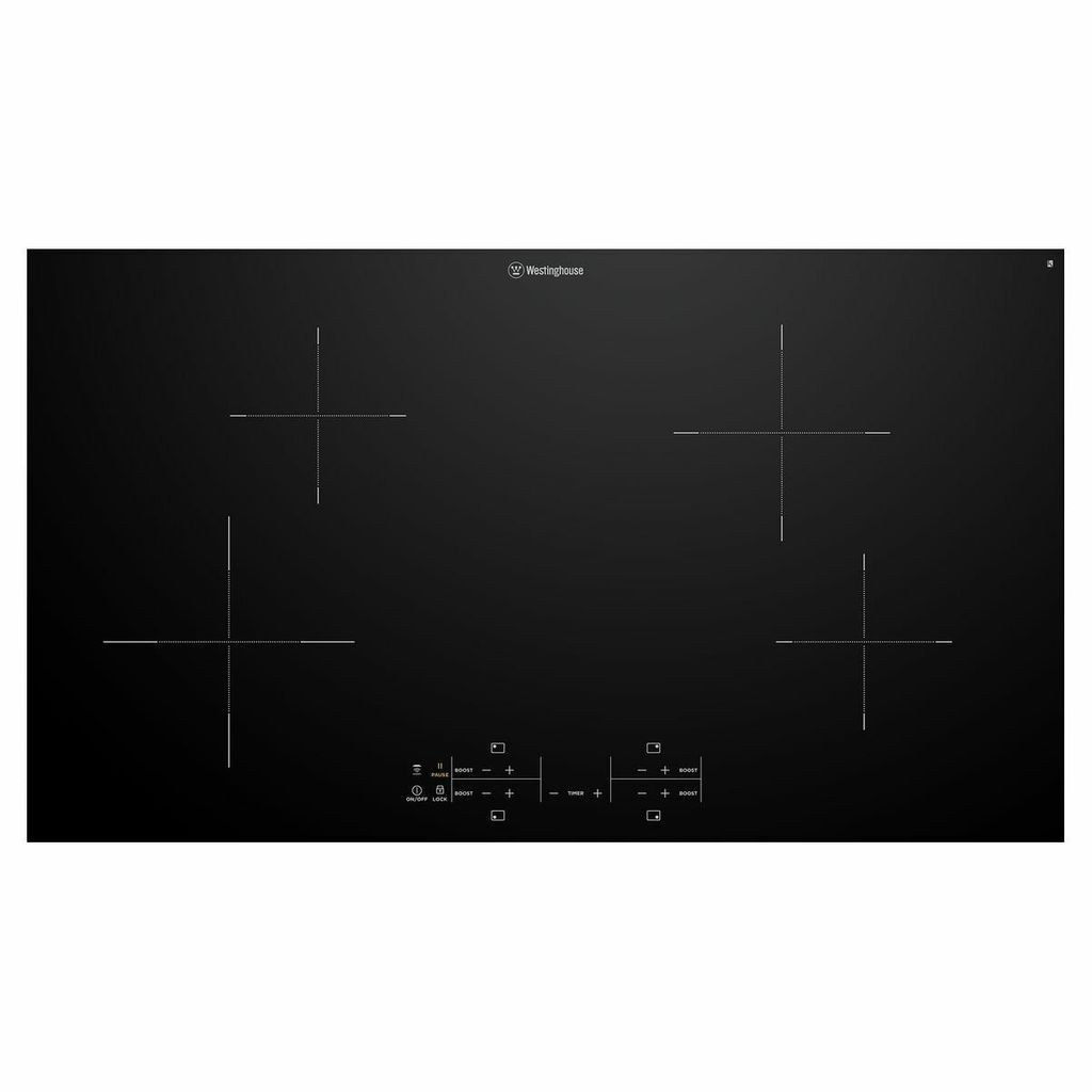 Westinghouse WHI943BC 90cm Black Induction Cooktop - The Appliance Guys