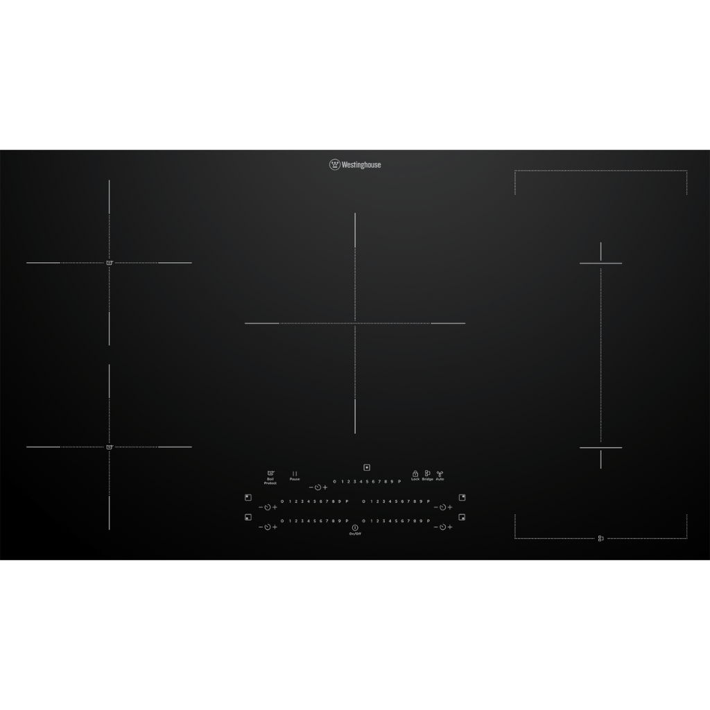 Westinghouse WHI955BD 90cm 5 Zone Induction Cooktop