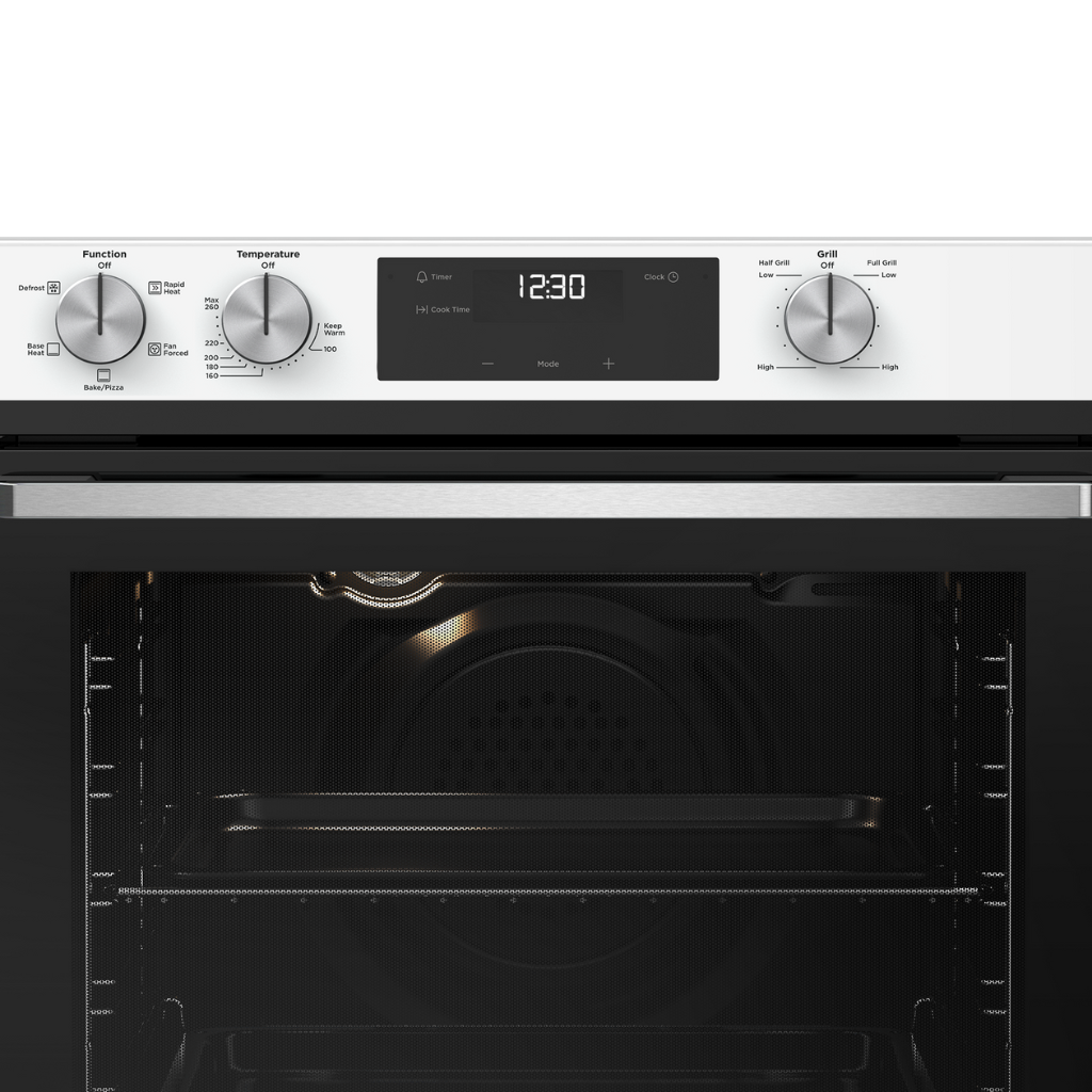 Westinghouse WVE6565WD 60cm White Oven with Separate Grill