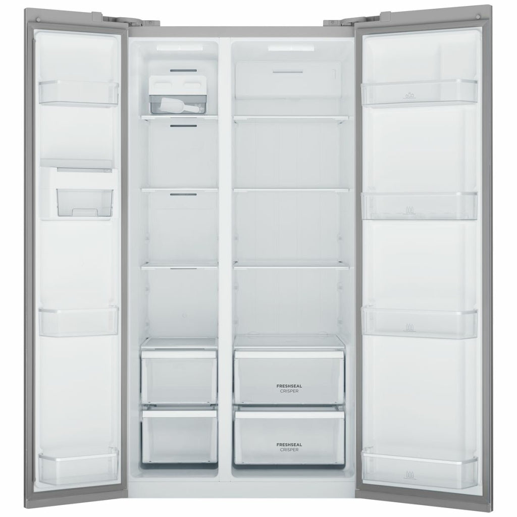 Westinghouse WSE6630SA 624L Arctic Silver Side By Side Fridge - The Appliance Guys